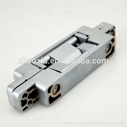 Elegant concealed furniture hinge for doors